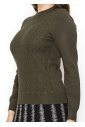 Classic Olive Chevron Sweater