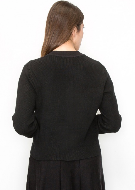 Simple Elegance Ribbed Cardigan