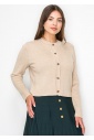 Soft Oatmeal Ribbed Cardigan