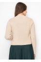 Soft Oatmeal Ribbed Cardigan