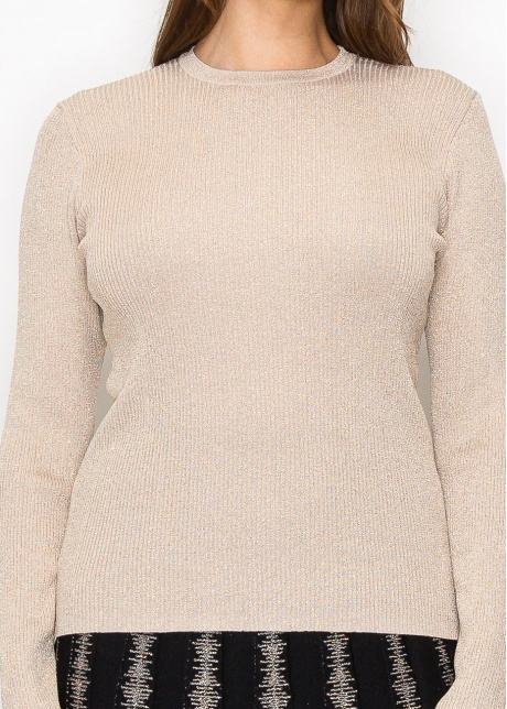 Soft Beige Serenity Sweater