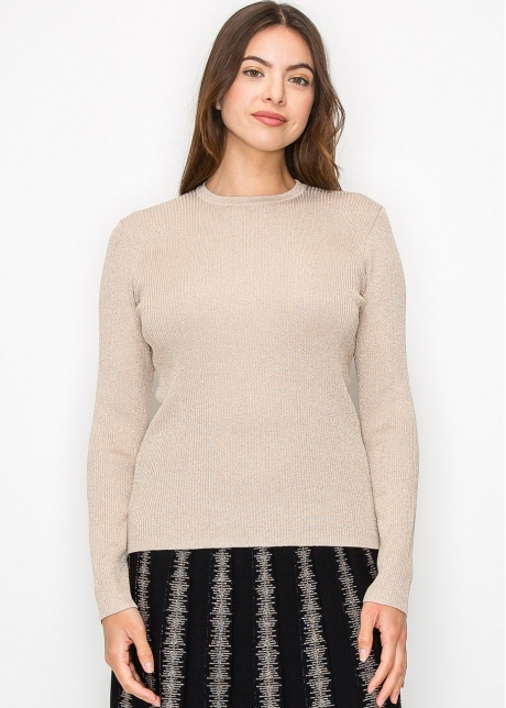 Soft Beige Serenity Sweater
