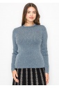 Subtle Sparkle Blue Sweater