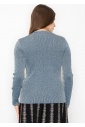 Subtle Sparkle Blue Sweater