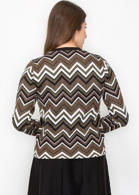 Chevron Wave Sweater