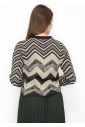 Chevron Sparkle Cardigan