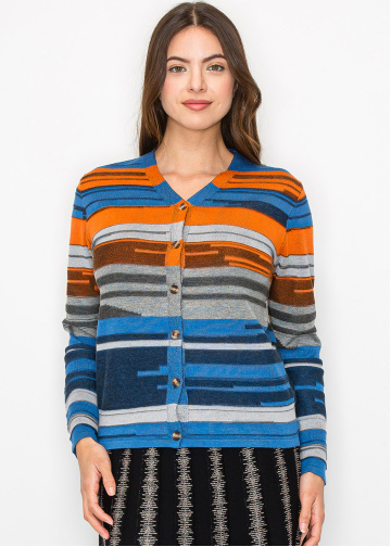 Sunset Stripes Cardigan