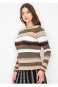 Multi-Toned Striped Sweater