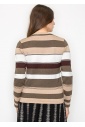 Multi-Toned Striped Sweater