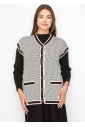 Classic Knitted Contrast Vest