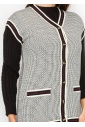 Classic Knitted Contrast Vest