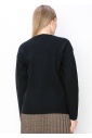 Soft Black Cardigan with Toggles and Pockets