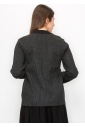 Grey Knit Cardigan with Modern Pocket Details