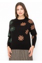 Garden Blooms Knit Pullover