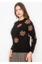 Garden Blooms Knit Pullover