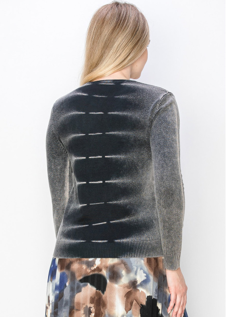 Shadow Stripe Knit Sweater