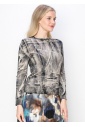 Midnight Brushstroke Sweater