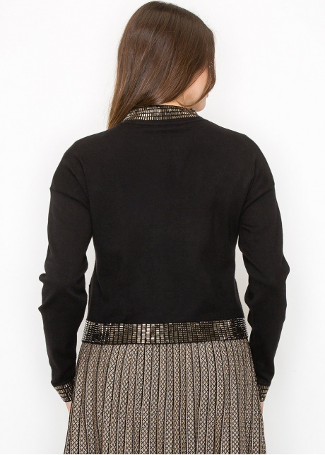 Metallic Harmony Sweater Jacket
