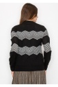 Chevron Charm Knit Cardigan