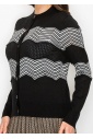 Chevron Charm Knit Cardigan