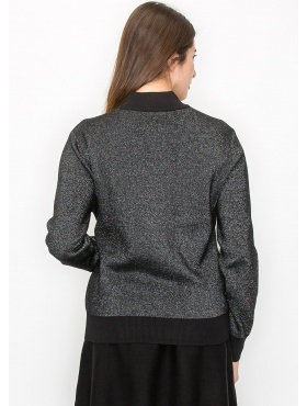 Jet Black Casual Zip Top | Modest Women Clothing - YAL New York Jet Black Casual Zip Top | Modest Women Clothing - YAL New York