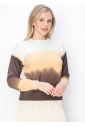 Soft Brown Ombre Sweater