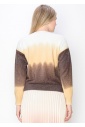 Soft Brown Ombre Sweater