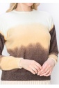 Soft Brown Ombre Sweater