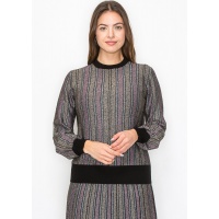 Radiant Stripe Knit Top