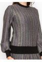 Radiant Stripe Knit Top