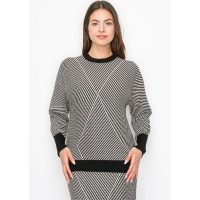 Modern Angles Knit Sweater