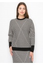 Modern Angles Knit Sweater