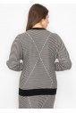 Modern Angles Knit Sweater