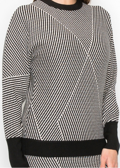 Modern Angles Knit Sweater