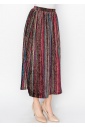 Vibrant Stripe Modest Skirt