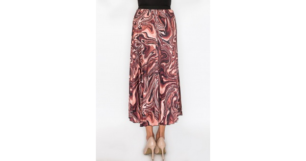 [LOW CLASSIC] / ☆ 24FW CREASED PLEATED SKIRT / BURGUNDY Amazon.com: Summer Women's Midi Long Skirts High Waist Solid