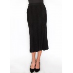 Textured Elegance Cable-Knit Skirt