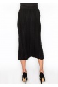 Textured Elegance Cable-Knit Skirt