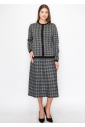 Timeless Houndstooth Knit Cardigan