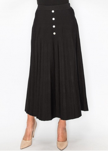【タグ付き未使用】ollun side button pleated skirt DUNST | Side Buckle Pleated Mini Skirt | Women | Lane Crawford