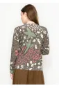 Floral Printed Knit Sweater – Multi