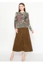 Floral Printed Knit Sweater – Multi