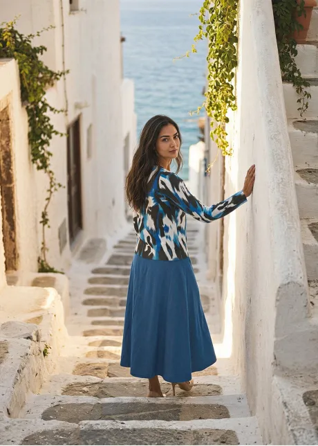 The Brushstroke Denim Outfit