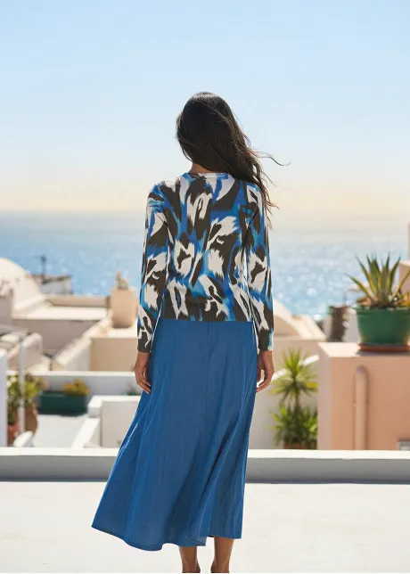 The Brushstroke Denim Outfit