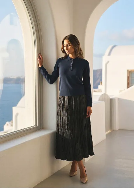 The Navy Polo Outfit