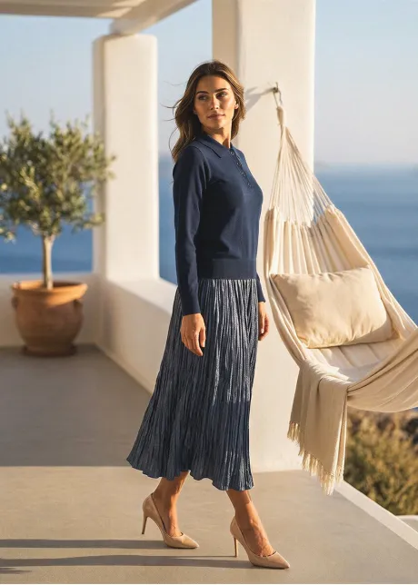 The Navy Polo Outfit