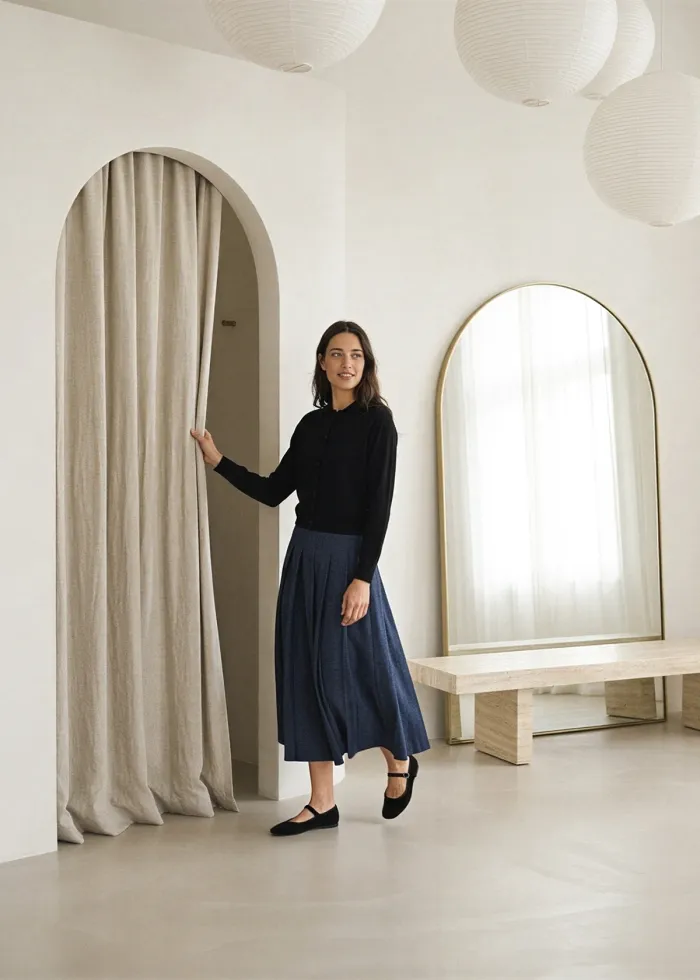 The Black & Navy Outfit