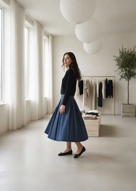 The Black & Navy Outfit
