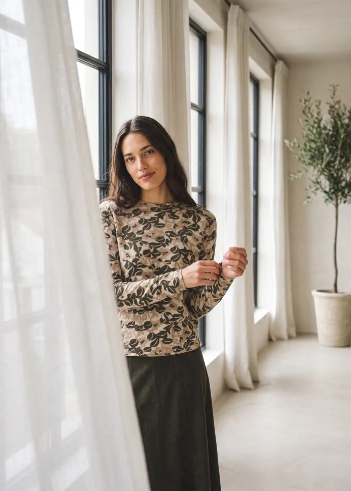 The Olive Floral Outfit