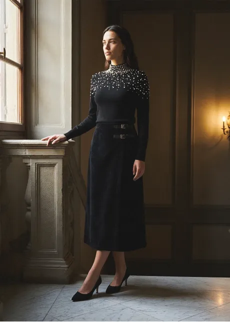 The Pearl & Velvet Outfit